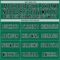 KellyGreen0104-2 Custom Grass Green Black-White Mesh Authentic Throwback Football Jersey