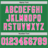 Custom Grass Green Pink-White Mesh Authentic Football Jersey