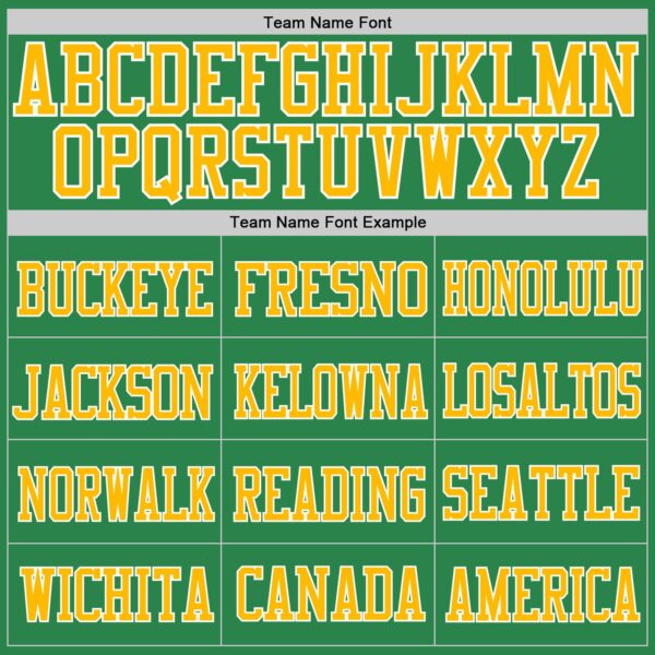 Custom Grass Green Gold-White Mesh Authentic Football Jersey