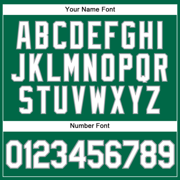 Custom Kelly Green White-Gray Authentic Sleeveless St Patricks Day Baseball Jersey