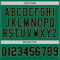 KellyGreen0259-3 Custom Grass Green Black-Old Gold Mesh Authentic Throwback Football Jersey