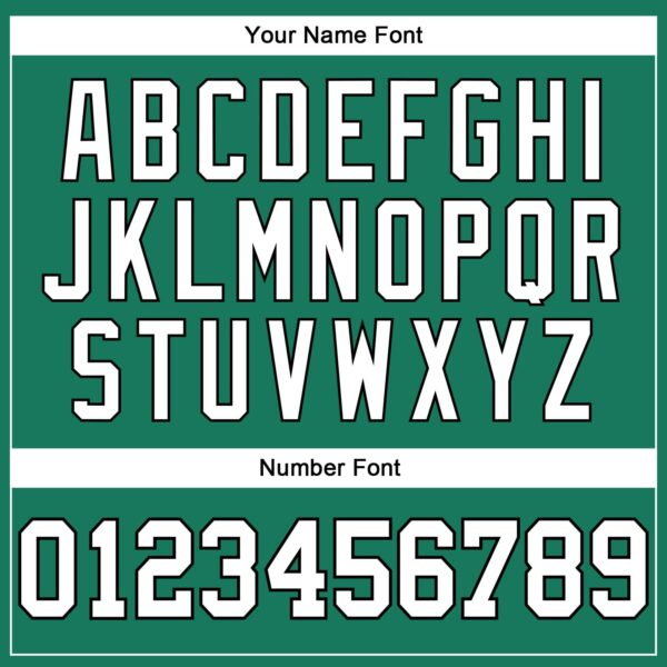 Custom Kelly Green White-Black Authentic Throwback Basketball Jersey