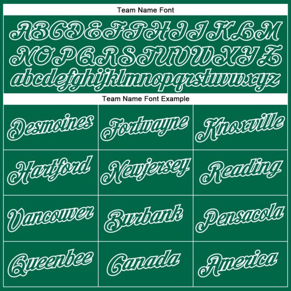 Custom Kelly Green White Performance T-Shirt