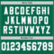 KellyGreen0614-3 Custom Kelly Green White-Gray Mesh Authentic Throwback Football Jersey