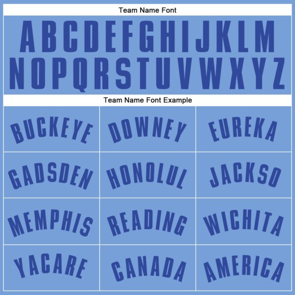 Custom Light Blue White Pinstripe Royal Authentic Baseball Jersey