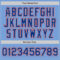 Custom Light Blue Royal-Red Authentic Baseball Jersey