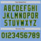 Custom Light Blue Green-Gold Authentic Baseball Jersey