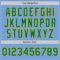 Custom Light Blue Kelly Green-Gold Authentic Baseball Jersey