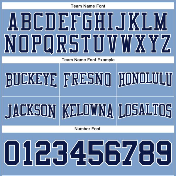 Custom Stitched Light Blue Navy-White Football Pullover Sweatshirt Hoodie