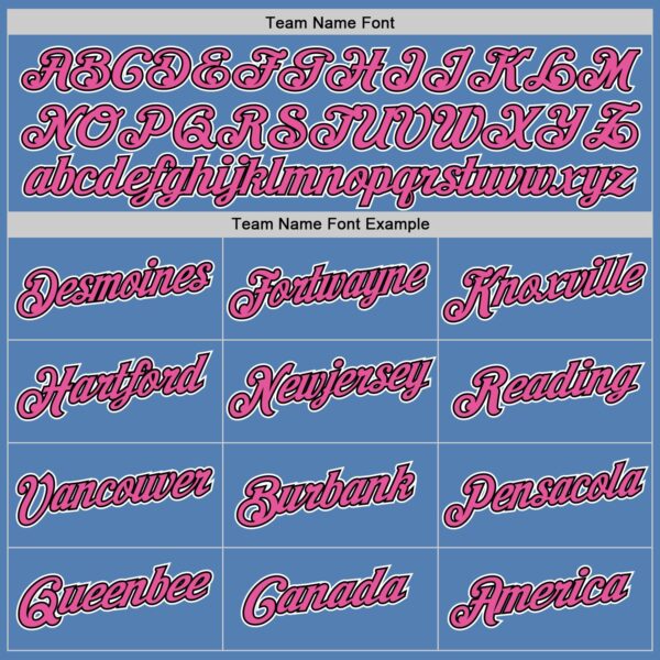 Custom Light Blue Pink-Black Performance T-Shirt