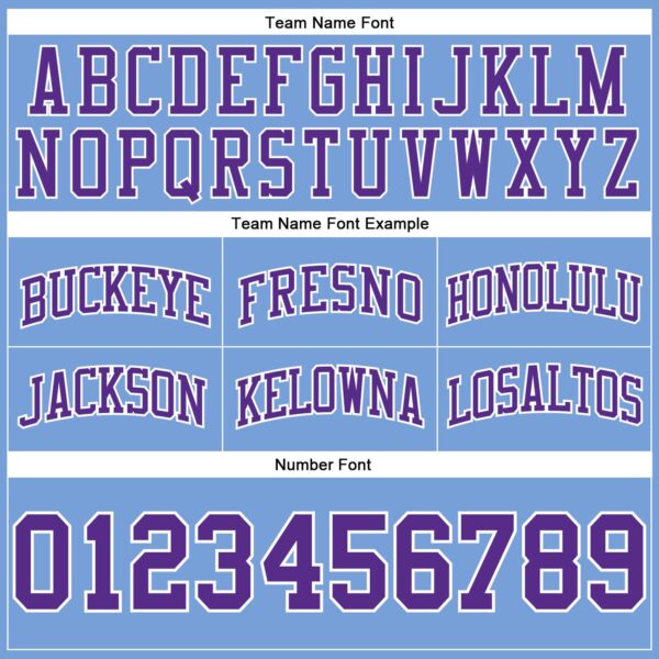 Custom Light Blue Purple-White Authentic Throwback Basketball Shorts