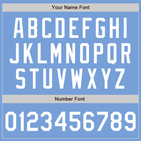 Custom Light Blue White Authentic Baseball Jersey