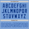 Custom Light Blue Light Blue-Royal Authentic Baseball Jersey