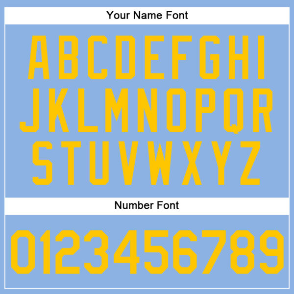 Custom Light Blue Yellow Pinstripe Yellow Authentic Baseball Jersey