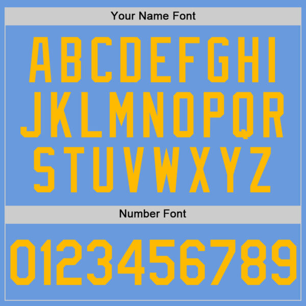 Custom Light Blue Gold-White Authentic Throwback Baseball Jersey