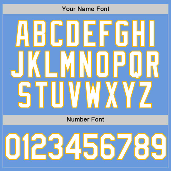 Custom Light Blue White-Gold Authentic Throwback Baseball Jersey