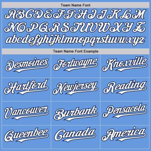 Custom Light Blue White-Navy Mesh Authentic Throwback Baseball Jersey