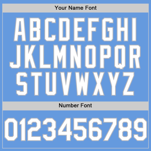 Custom Light Blue White-Gray Mesh Authentic Throwback Baseball Jersey