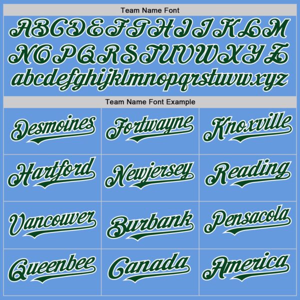 Custom Light Blue Green-White Mesh Authentic Throwback Baseball Jersey