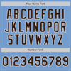 Custom Light Blue Brown-White Authentic Baseball Jersey