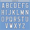 Custom Light Blue White-Navy Authentic Baseball Jersey