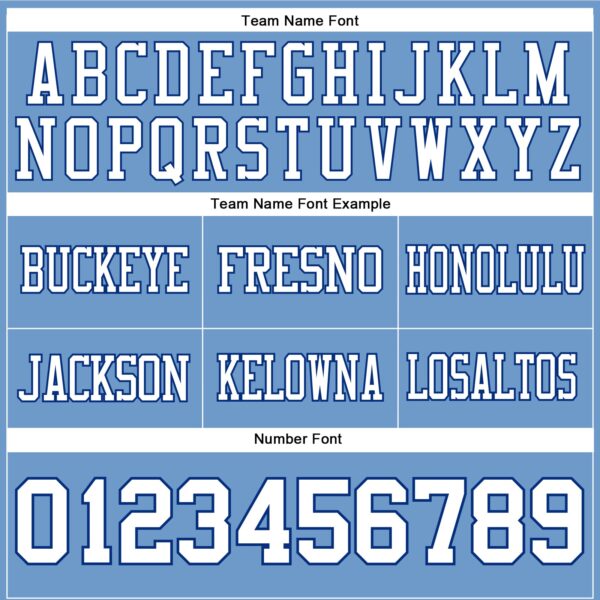 Custom Light Blue White-Royal Authentic Football Jersey