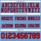 LightBlue0867-3 Custom Light Blue Red-Navy Authentic Football Jersey