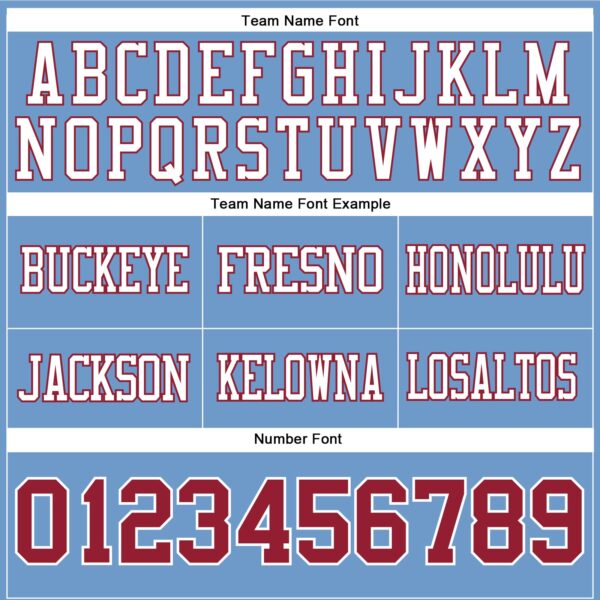 Custom Light Blue Cardinal-White Authentic Football Jersey