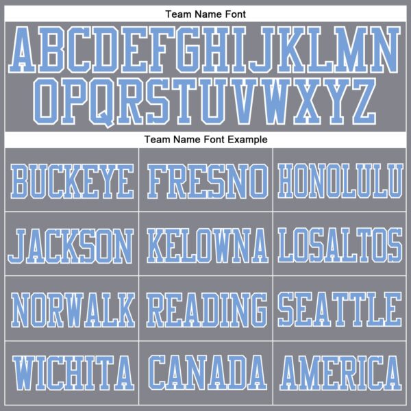 Custom Light Gray Light Blue-White Mesh Authentic Football Jersey