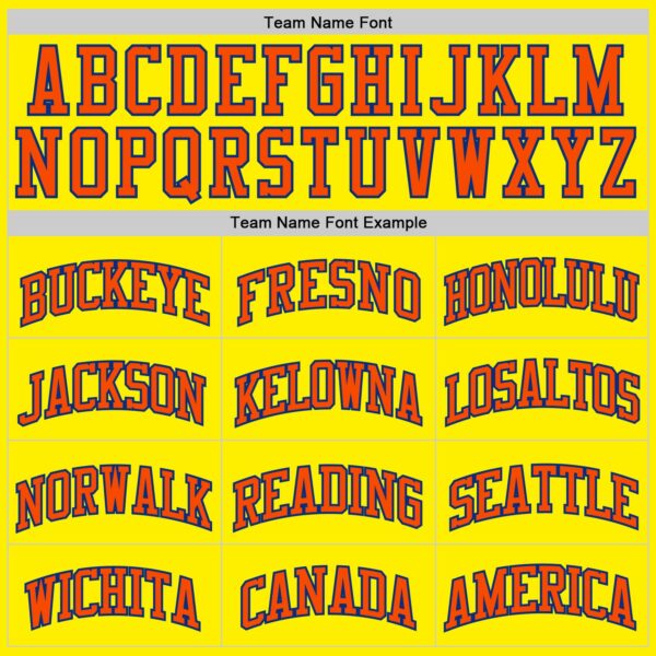 Custom Light Yellow Orange-Royal Authentic Basketball Jersey