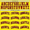 Custom Light Yellow Red-Royal Authentic Basketball Jersey