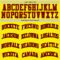 Custom Light Yellow Red-Black Authentic Basketball Jersey