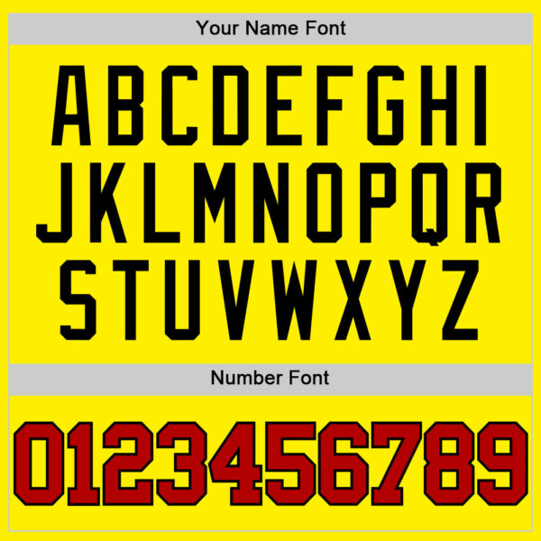 Custom Light Yellow Red-Black Authentic Basketball Jersey