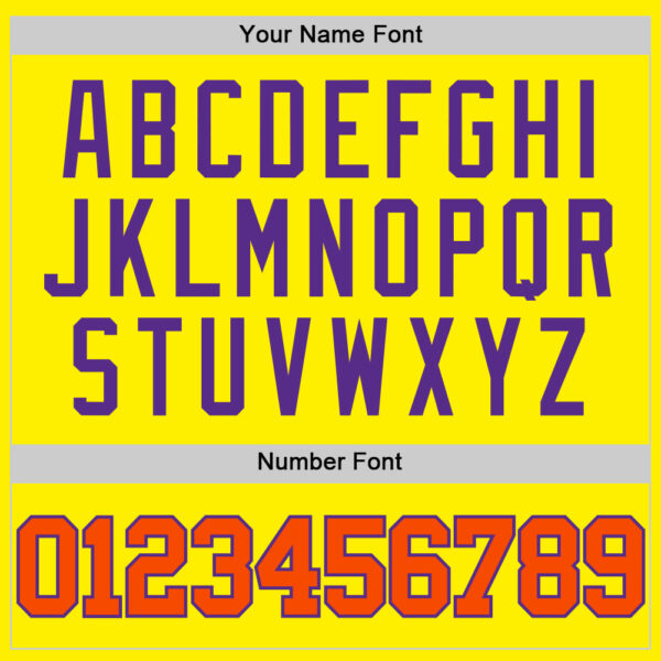 Custom Light Yellow Orange-Purple Authentic Basketball Jersey