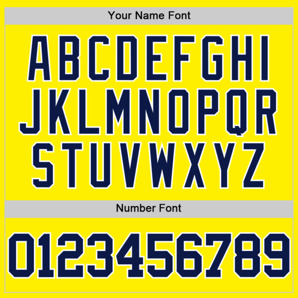 Custom Light Yellow Navy-White Authentic Basketball Jersey