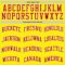 Custom Light Yellow Red-White Authentic Basketball Jersey