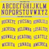 Custom Light Yellow Purple-White Authentic Basketball Jersey