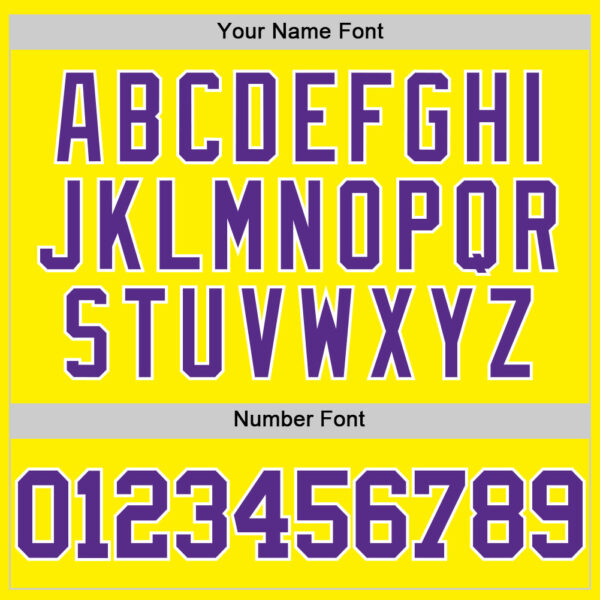 Custom Light Yellow Purple-White Authentic Basketball Jersey