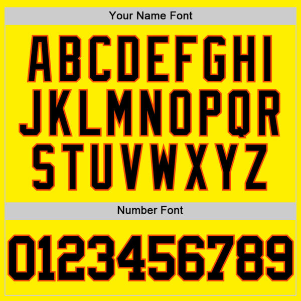 Custom Light Yellow Black-Orange Authentic Basketball Jersey