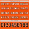 Custom Orange Brown-White Long Sleeve Authentic Football Jersey