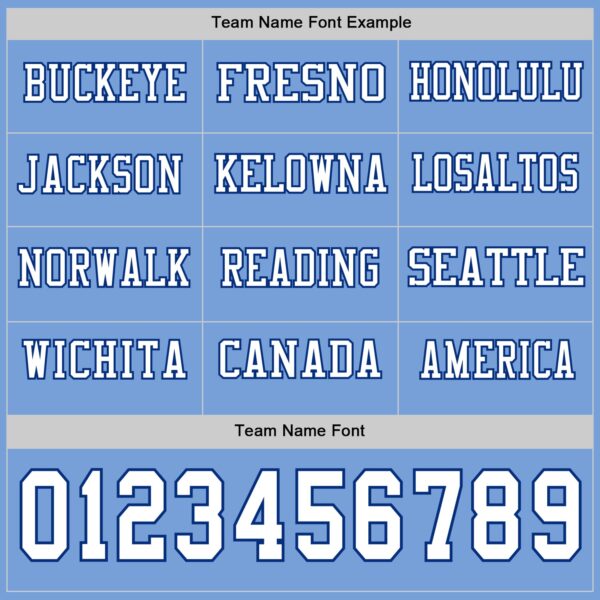 Custom Light Blue White-Royal Long Sleeve Authentic Football Jersey