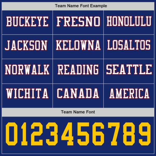 Custom Royal Yellow Crimson-White Long Sleeve Authentic Football Jersey