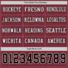 Custom Burgundy Black-White Long Sleeve Authentic Football Jersey
