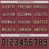 Custom Burgundy Black-Cream Long Sleeve Authentic Football Jersey