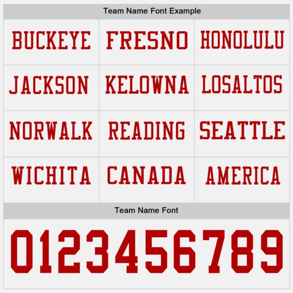 Custom White Red Long Sleeve Authentic Football Jersey