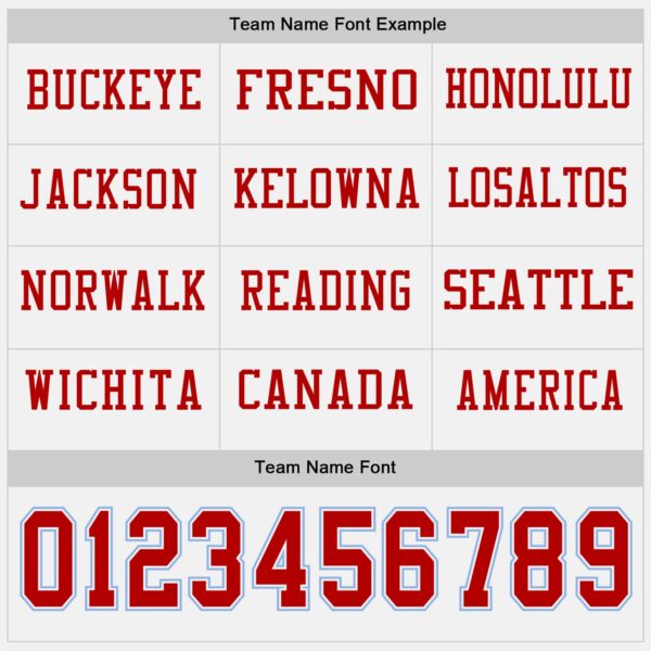 Custom White Red-Light Blue Long Sleeve Authentic Football Jersey