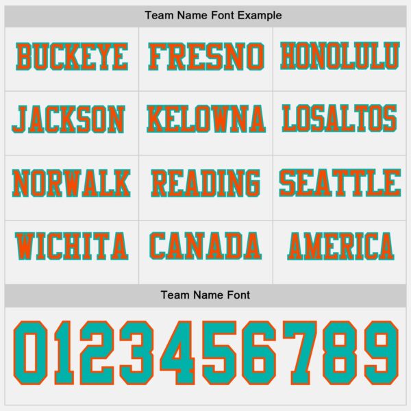 Custom White Aqua-Orange Long Sleeve Authentic Football Jersey