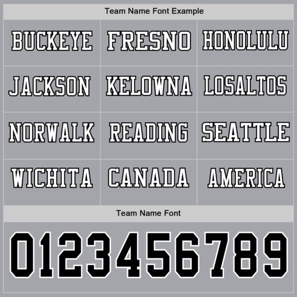 Custom Gray Black-White Long Sleeve Authentic Football Jersey