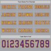 Custom Gray Purple-Gold Long Sleeve Authentic Football Jersey