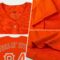 Custom Orange Orange-Gray Authentic Baseball Jersey